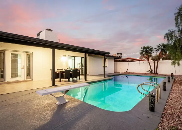3br Retreat With Diving Pool Bbq And Workspace Mesa
